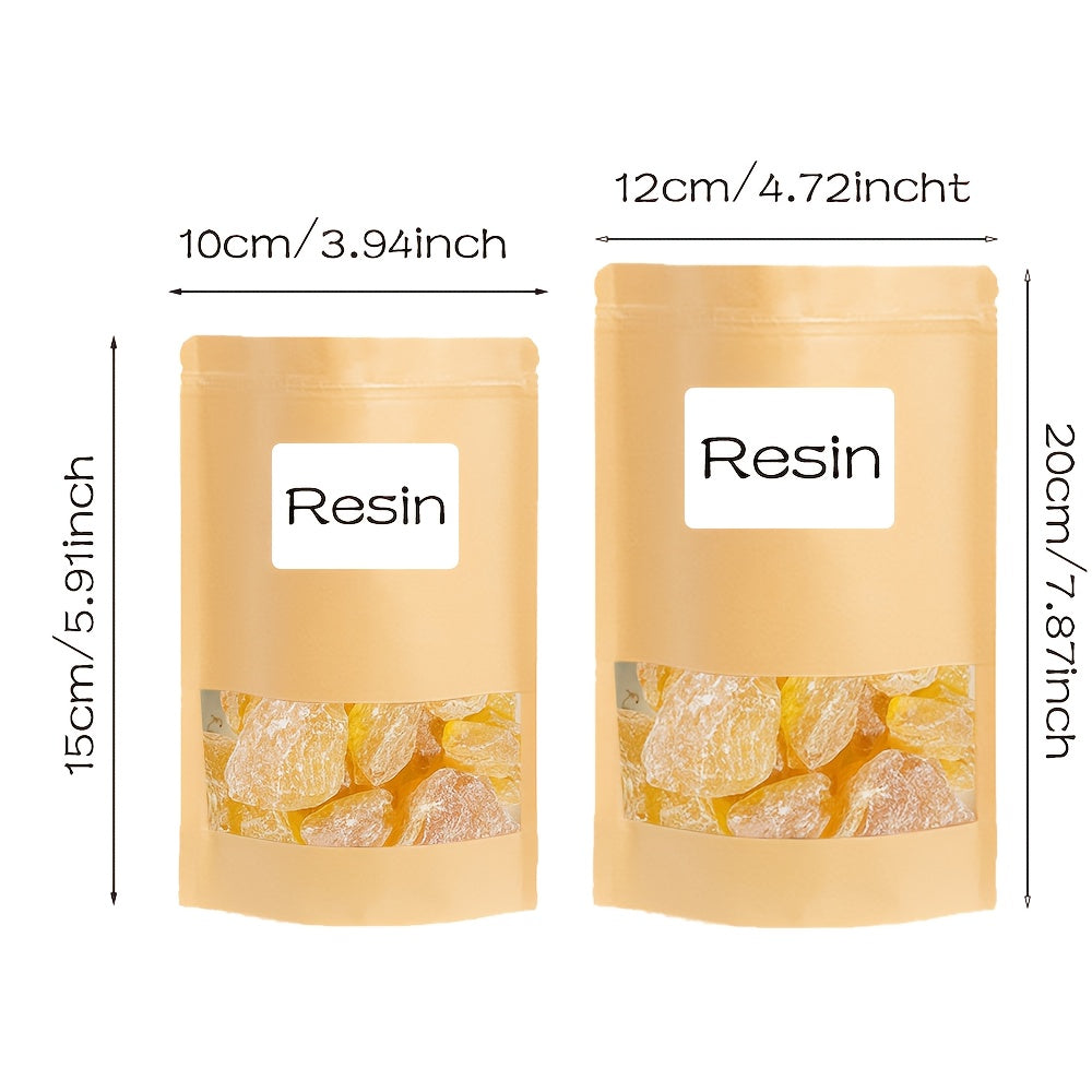 Amber Incense Fragrant Resin - Natural Plant-Based Scented Resin for Home Decor, Relaxing Aromatic Ambiance, Yellowish-Orange Hue, Feather-Free, Perfect for Meditation & Yoga Spaces, Aromatic Decor | Organic Aesthetic | Artis